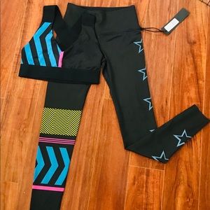 Noli Yoga Pants & Matching Sports Bra
